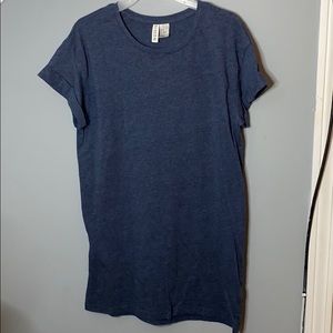 Navy Blue T-Shirt Dress